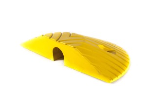Gumowy próg podrzutowy (PpVB-5/35) zak. żółte, 5 cm