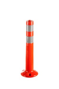 Słupek elastyczny T-flex 75 cm pomarańcz-czarny- żółty-zielony- niebieski