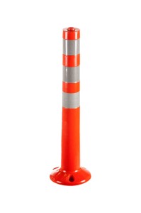 Słupek elastyczny T-flex 100 cm pomarańcz-czarny