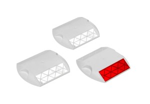 Kocie oczko PVC biało/biale
