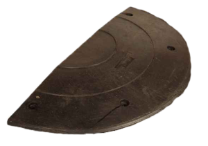 Próg zwalniający PZ-90; element końcowy; 900x450x50